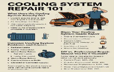 Cooling System Repair in Melbourne: Guide to Diagnosing the Issues