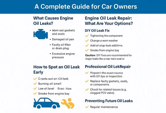 Mastering Engine Oil Leak Repair: A Complete Guide for Car Owners