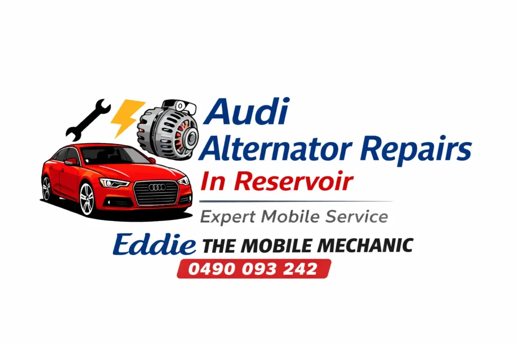 Audi alternator repairs in Reservoir by Eddie the Mobile Mechanic with fast on-site charging system service