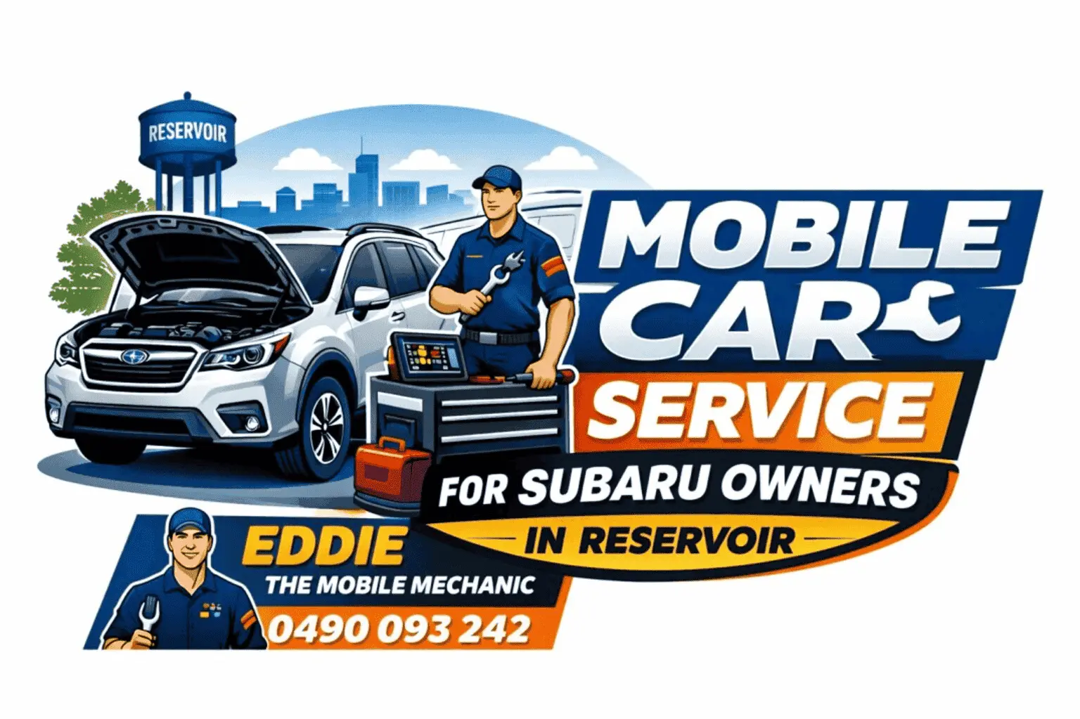 Mobile car service for Subaru